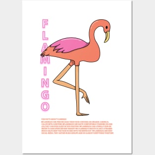 the flamingo Posters and Art